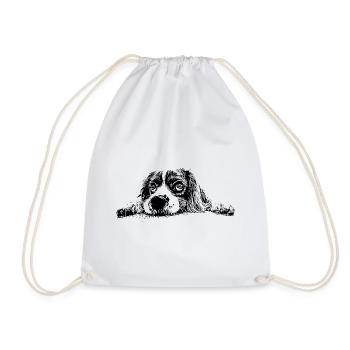 Cocker Spaniel - Turnbeutel - Weiß - Vorne