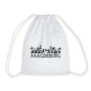 Magdebourg - Expérience Guericke - Sac de sport léger - blanc - Devant