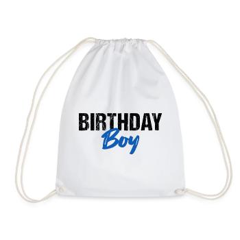 Birthday Boy - Turnbeutel - Weiß - Vorne