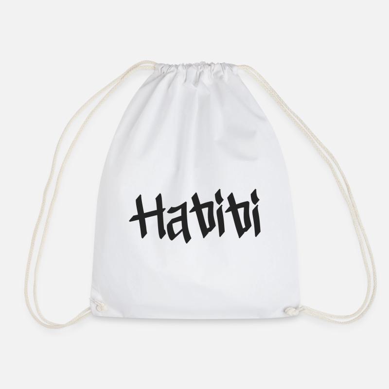 Habibi - Turnbeutel - Weiß