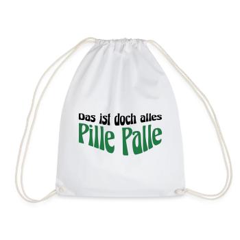 Pille Palle - Turnbeutel - Weiß - Vorne