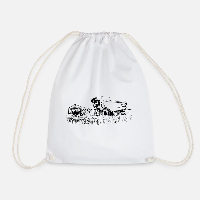 Moissonneuse-batteuse 600 - Sac de sport léger - blanc