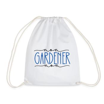 Jardinier Fier Maman Cadeau Mignon - Sac de sport léger - blanc - Devant