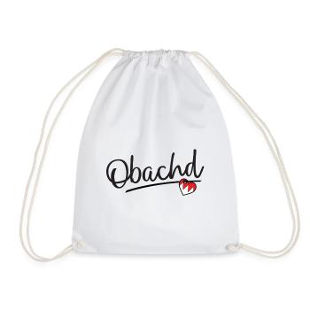 Obachd - Drawstring Bag - white - Front