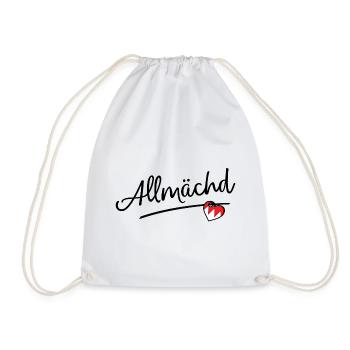 Allmächd - Sac de sport léger - blanc - Devant