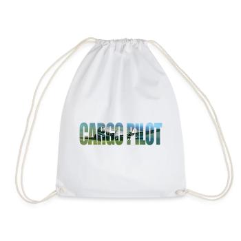 Cargo pilot DC-3 - Turnbeutel - Weiß - Vorne
