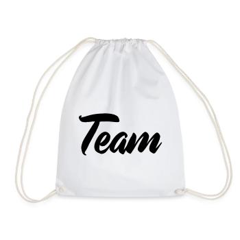 Team - Drawstring Bag - white - Front