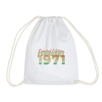 55e anniversaire Édition Limitée (SCR) 02/1971 - Sac de sport léger - blanc - Devant
