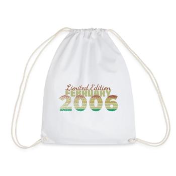 20e anniversaire Édition Limitée (SCR) 02/2006 - Sac de sport léger - blanc - Devant