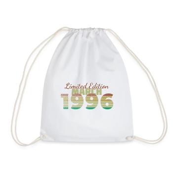 30th Anniversary Limited Edition (SCR) 03/1996 - Drawstring Bag - white - Front