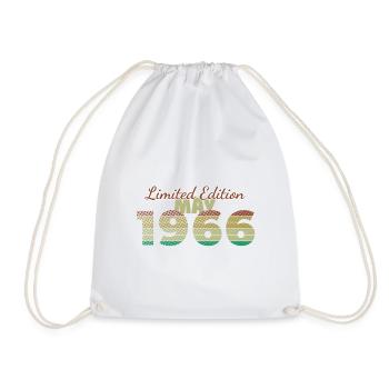 60th Anniversary Limited Edition (SCR) 05/1966 - Drawstring Bag - white - Front