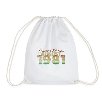 45e anniversaire édition limitée (SCR) 08/1981 - Sac de sport léger - blanc - Devant