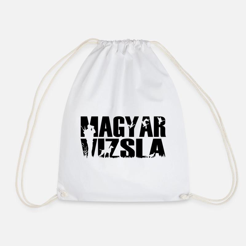 Jagdhund Magyar Viszla - Turnbeutel - Weiß