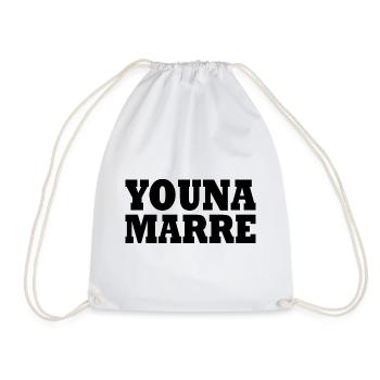 Youna marre You na marre - Drawstring Bag - white - Front