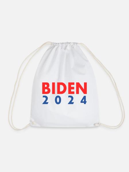 Joe biden 2024 - Turnbeutel - Weiß