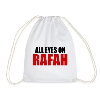 all eyes on rafah - Sac de sport léger - blanc - Devant