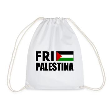 Fri palestina - Sac de sport léger - blanc - Devant