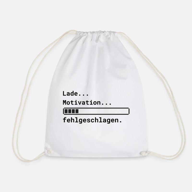 Lade Motivation - Turnbeutel - Weiß