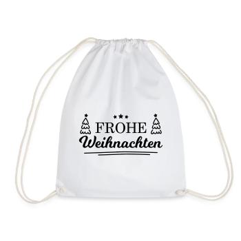Joyeux Noël! - Sac de sport léger - blanc - Devant