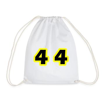 44 Symbole numérique - Sac de sport léger - blanc - Devant