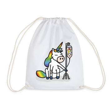 Unicorn Reloaded - Sac de sport léger - blanc - Devant