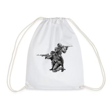 Special Forces - Drawstring Bag - white - Front
