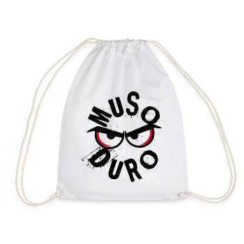 Muso Duro - Visage grincheux - Sac de sport léger - blanc - Devant