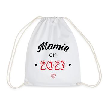 Mamie en 2023 - Sac de sport léger - blanc - Devant