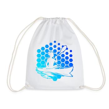 Canoë Femmes Kayak Kayak Kayak Homme - Sac de sport léger - blanc - Devant
