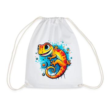 Gecko - Sac de sport léger - blanc - Devant