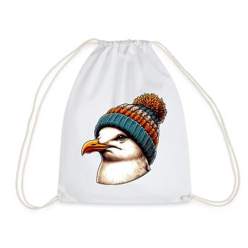 Mouette - Sac de sport léger - blanc - Devant