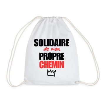 My Own Path - Drawstring Bag - white - Front