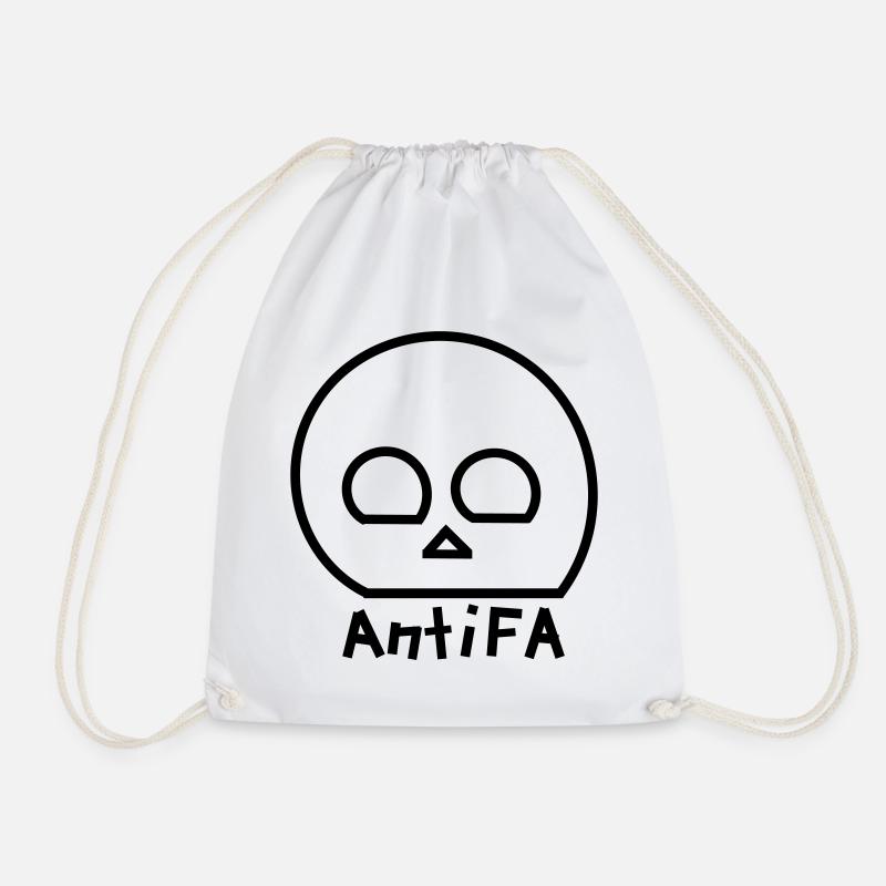 Antifa - Turnbeutel - Weiß