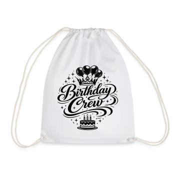 Célébration de l’équipe d’anniversaire - Sac de sport léger - blanc - Devant
