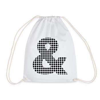 ampersand - Turnbeutel - Weiß - Vorne