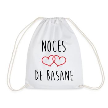 noces de basane 31 ans de mariage - Sac de sport léger - blanc - Devant