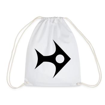 Grafish - Drawstring Bag - white - Front