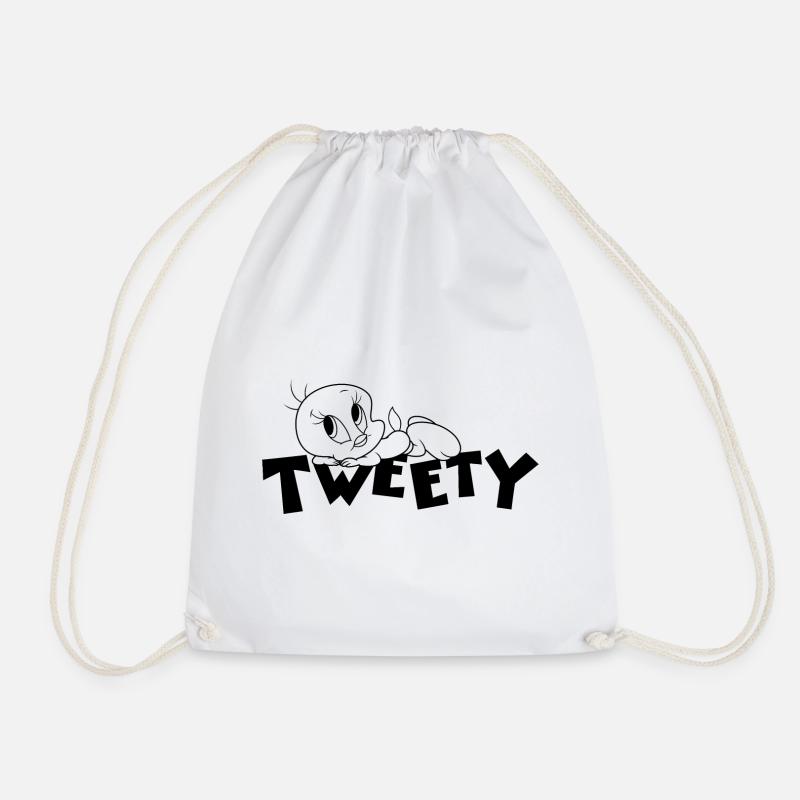 Looney Tunes Tweety Bird - Drawstring Bag - white