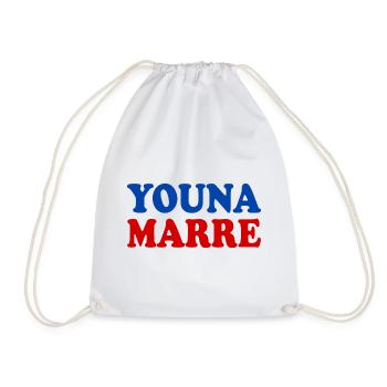 Youna marre You na marre - Drawstring Bag - white - Front