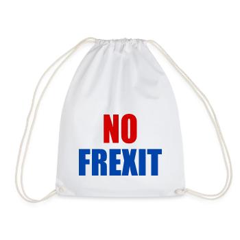 Kein Frexit - Turnbeutel - Weiß - Vorne
