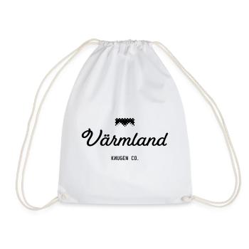 Värmland noir - Sac de sport léger - blanc - Devant