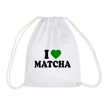 J’adore le matcha - Sac de sport léger - blanc - Devant