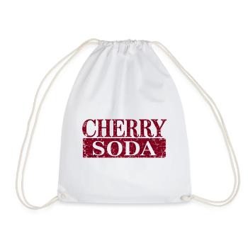 Distressed Cherry Soda - Turnbeutel - Weiß - Vorne