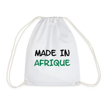 Made in AFRIQUE ! - Sac de sport léger - blanc - Devant