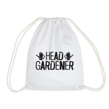 Plante Jardinier jardinier jardinage jardinage petit jardin - Sac de sport léger - blanc - Devant