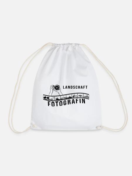 Landschaftsfotografin - Turnbeutel - Weiß