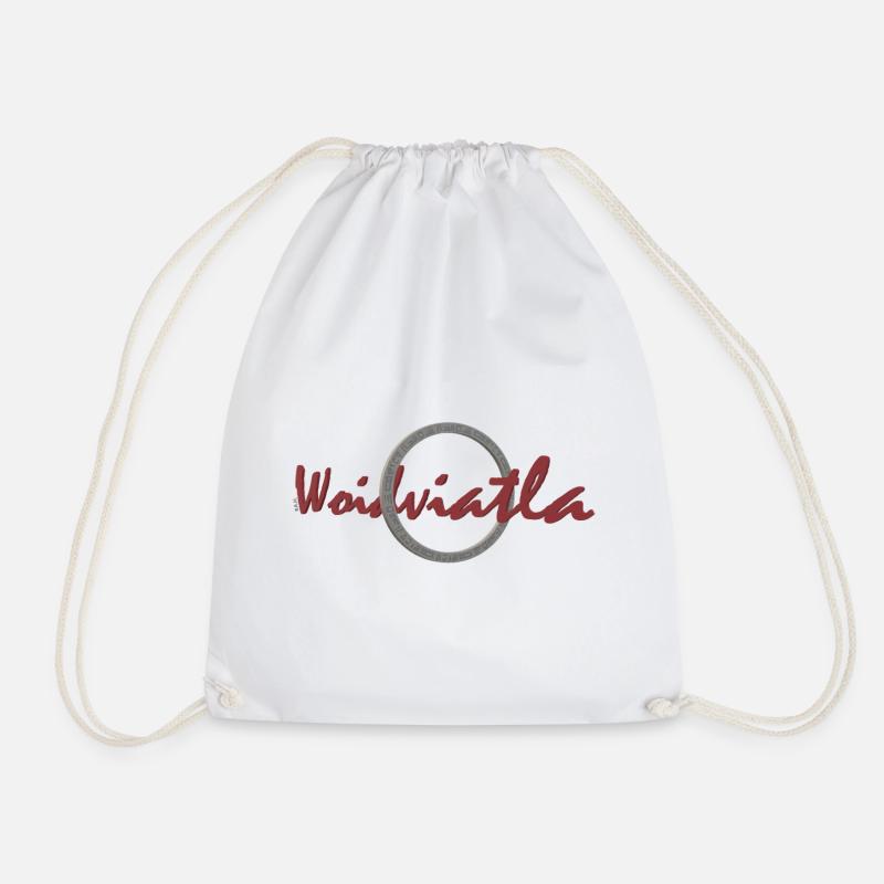 Woidviatla Ring - Drawstring Bag - white