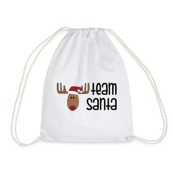 Merry Christmas - Drawstring Bag - white - Front