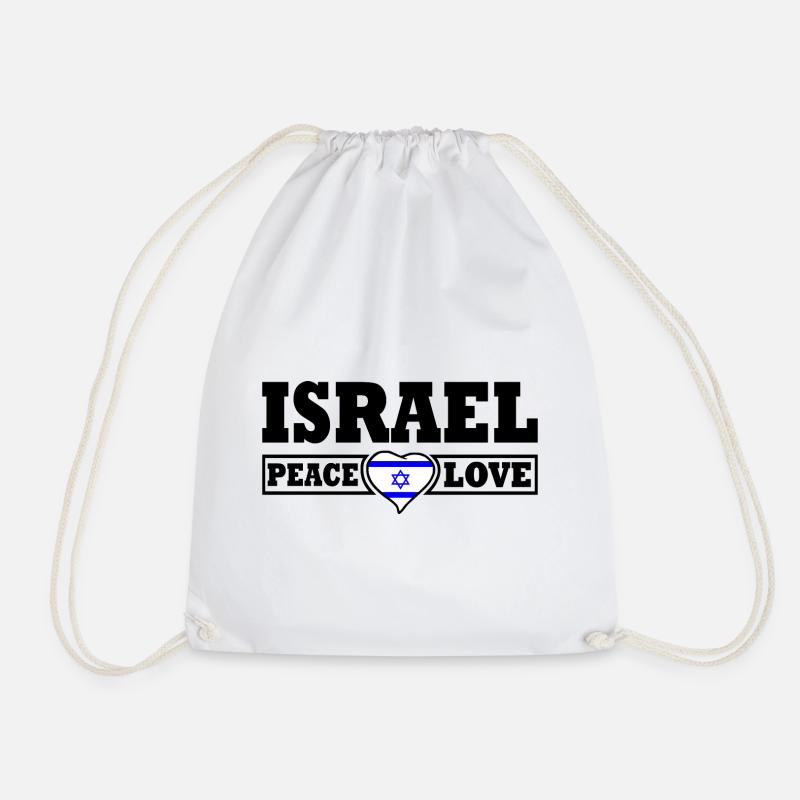 Israel - Turnbeutel - Weiß