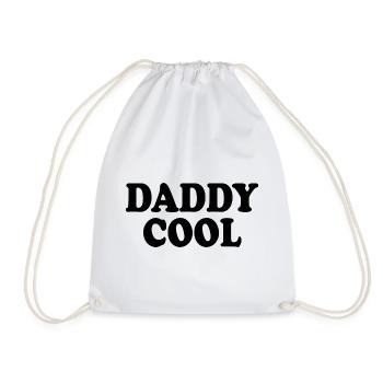 Daddy cool - Drawstring Bag - white - Front
